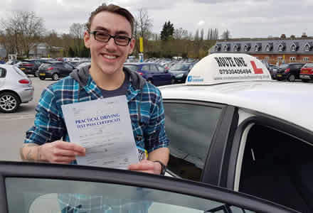 Brandon pupil just passed their driving test