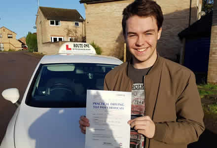 Passed first time!