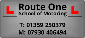 Logo for Route One School of Motoring, Thetford 