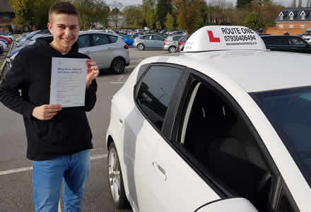 Route One helps another person to drive